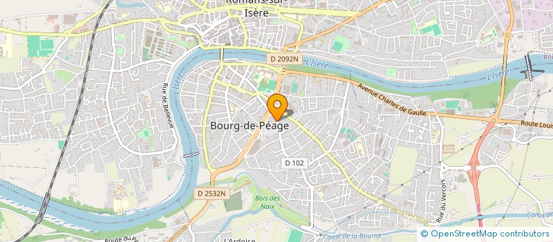 localisation de l'entreprise WELLIMMO  BOURG-DE-PEAGE