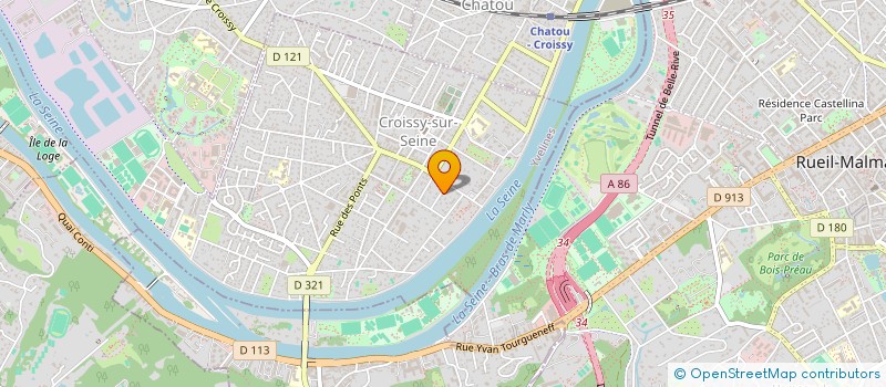 localisation de l'entreprise WELLINGTON PROPERTIES  CROISSY-SUR-SEINE