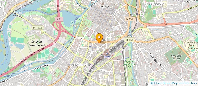 localisation de l'entreprise WELLMETZ  METZ