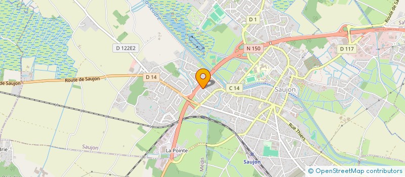 localisation de l'entreprise WELLMINDED.AGENCY  SAUJON