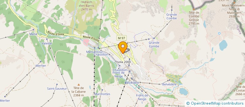 localisation de l'entreprise WELLNESS 2000  ISOLA