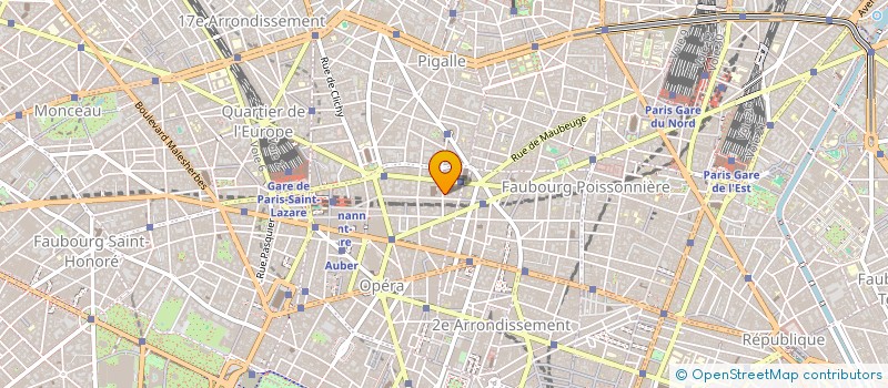 localisation de l'entreprise WELLNESS à PARIS