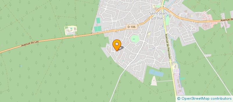 localisation de l'entreprise WELLNESS  SAINT-JEAN-D'ILLAC