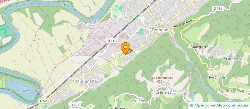 localisation de l'entreprise WELLNESS COIFFURE  DOMENE