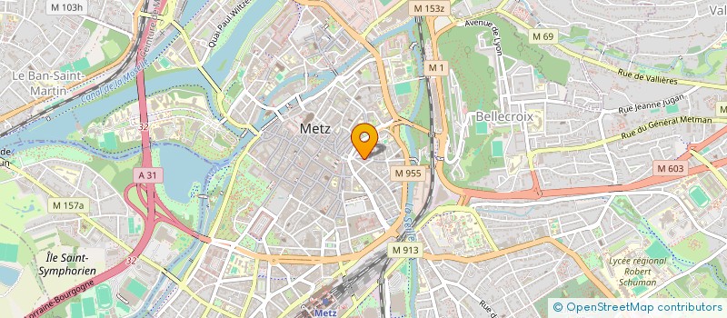 localisation de l'entreprise WELLNESS FORMATION  METZ