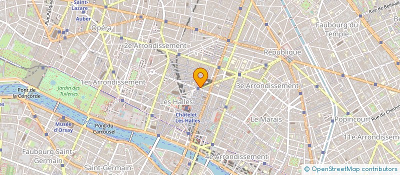 localisation de l'entreprise WELLNESS HAUSSMANN à PARIS