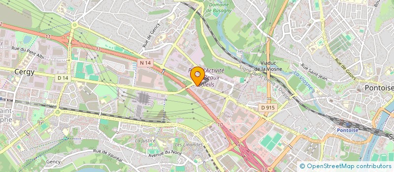 localisation de l'entreprise WELLNESS ONLINE à OSNY