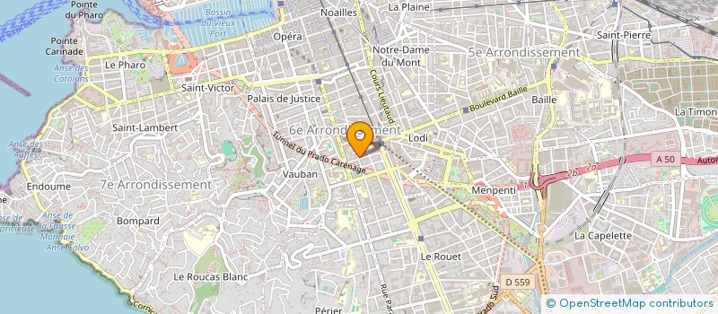 localisation de l'entreprise WELLNESSBOUDOIR à MARSEILLE