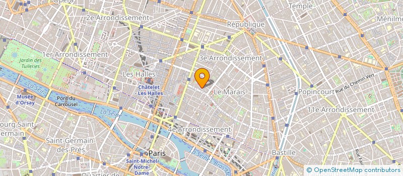 localisation de l'entreprise WELLNESTH à PARIS