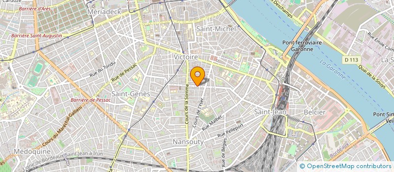 localisation de l'entreprise WELLPHI  BORDEAUX