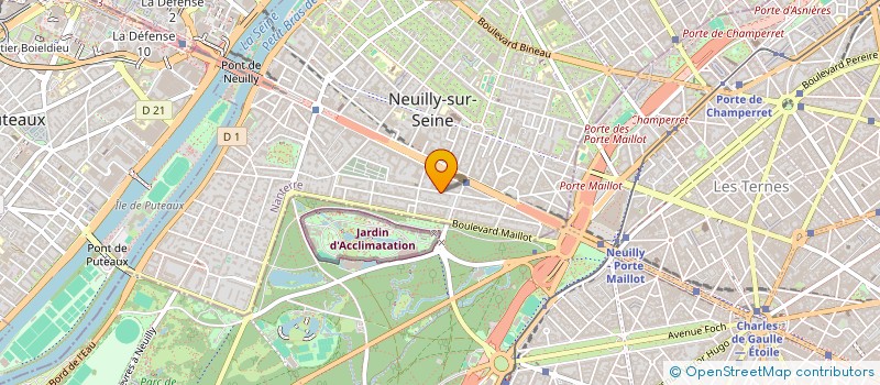 localisation de l'entreprise WELLPLAY à NEUILLY-SUR-SEINE