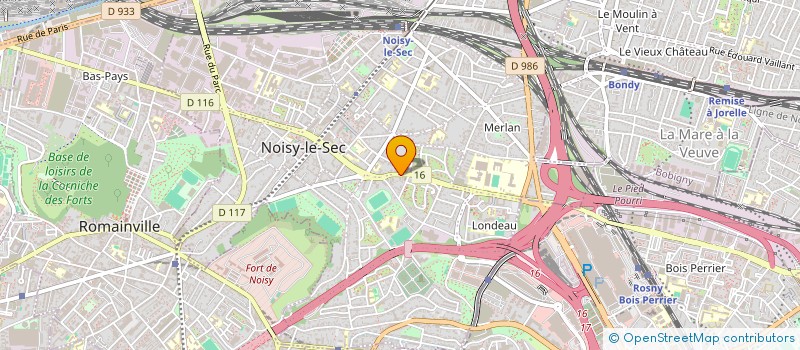 localisation de l'entreprise WELLS ON 2 WHEELS ( W/2W ) à NOISY-LE-SEC