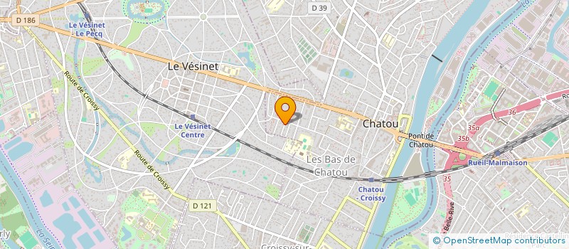 localisation de l'entreprise WELLSAGE  CHATOU