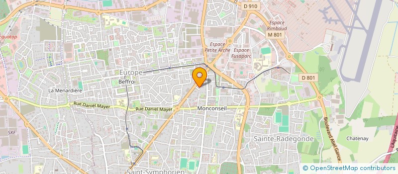 localisation de l'entreprise WELOC  TOURS