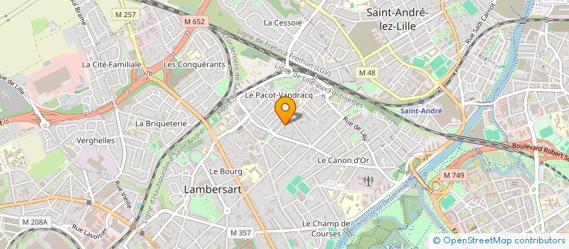 localisation de l'entreprise WELOOP à LAMBERSART