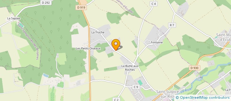 localisation de l'entreprise WELOVEGREEN à SAINT-SULPICE-SUR-RISLE