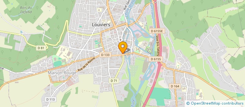 localisation de l'entreprise WELOVEWEB  LOUVIERS