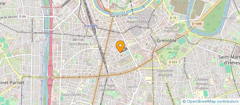 localisation de l'entreprise WELP DEVELOPPEMENT  GRENOBLE