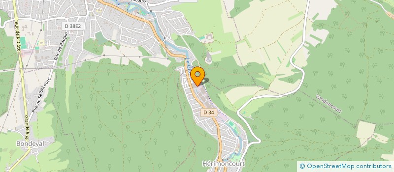 localisation de l'entreprise WELP FRANCE SAS  HERIMONCOURT