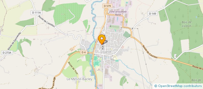 localisation de l'entreprise WELSBY & FORD  LIVAROT-PAYS-D'AUGE