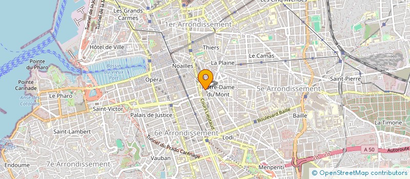 localisation de l'entreprise WELSH PUB à MARSEILLE