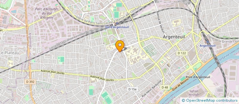 localisation de l'entreprise WELSON EXPRESS  ARGENTEUIL