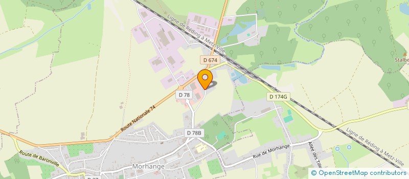 localisation de l'entreprise WELTER PIERRE-JEAN & WELTER JACQUES  RACRANGE