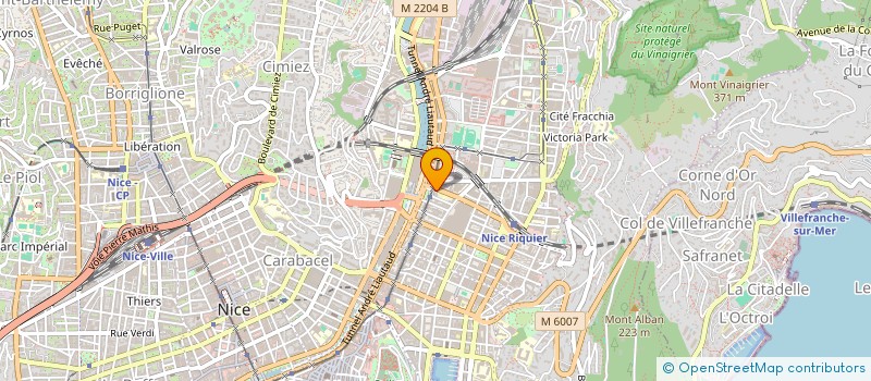 localisation de l'entreprise WELWEL à NICE