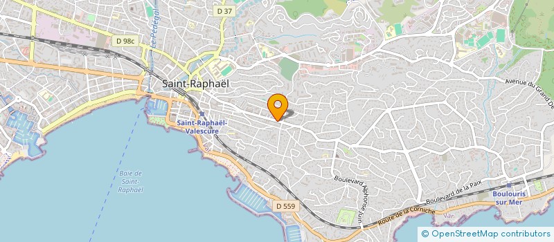 localisation de l'entreprise WELWITSCHIA à SAINT-RAPHAEL