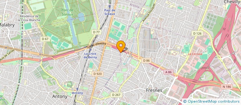 localisation de l'entreprise WELWOT à ANTONY