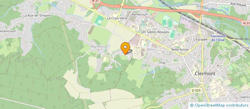 localisation de l'entreprise WELYA à AGNETZ