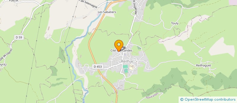 localisation de l'entreprise WELYS à REILHAC