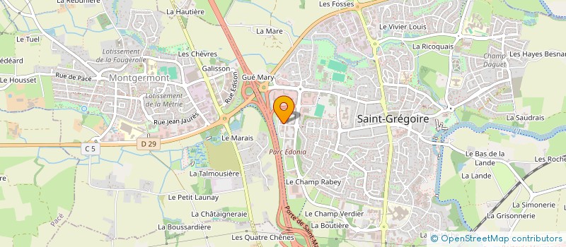 localisation de l'entreprise WELYS FAMILY OFFICE à SAINT-GREGOIRE