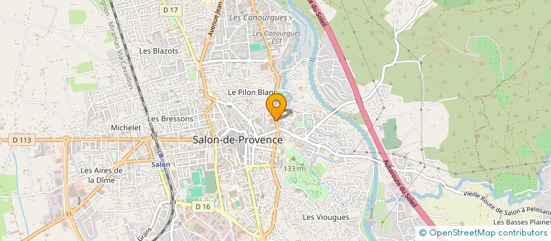 localisation de l'entreprise WEM SPORT à SALON-DE-PROVENCE