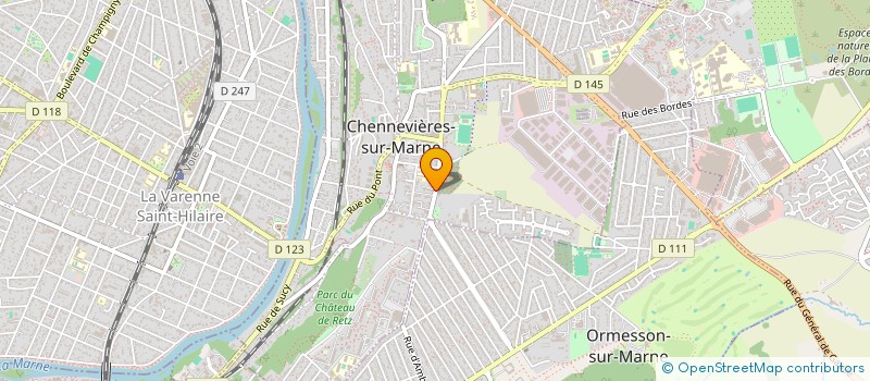 localisation de l'entreprise WEMA HOLDING  CHENNEVIERES-SUR-MARNE