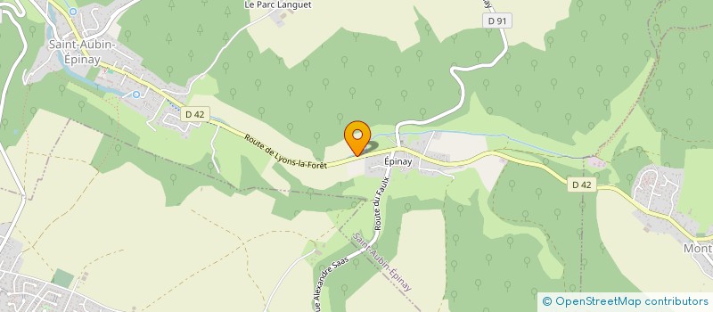 localisation de l'entreprise WEMA NEGOCE EUROPE  SAINT-AUBIN-EPINAY