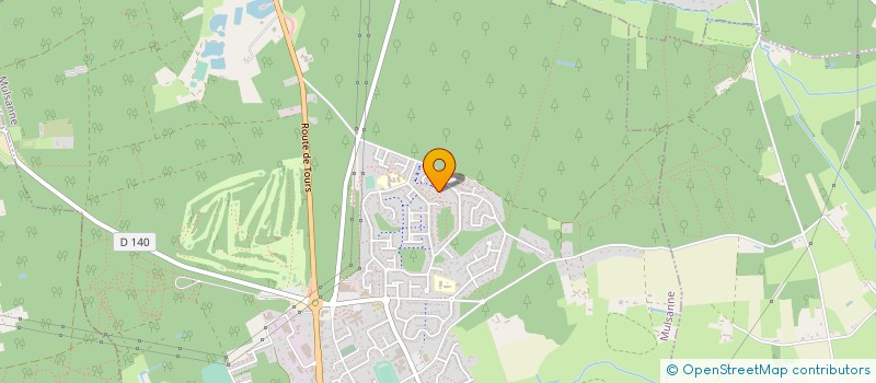 localisation de l'entreprise WEMARK à MULSANNE