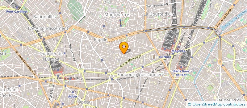 localisation de l'entreprise WEMBOT PRODUCTION  PARIS