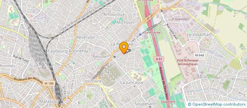 localisation de l'entreprise WEMET  TOULOUSE