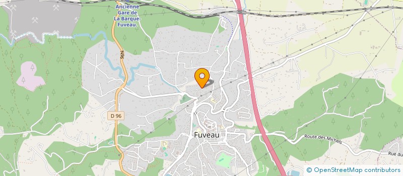 localisation de l'entreprise WEMOTION  FUVEAU