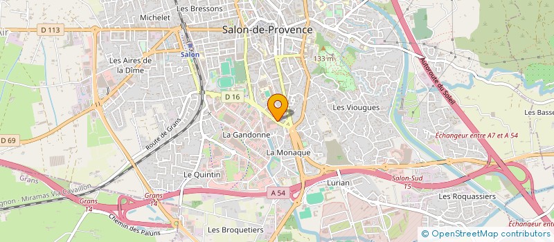 localisation de l'entreprise WENCA  SALON-DE-PROVENCE