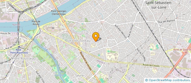 localisation de l'entreprise WENDATECH  SAINT-SEBASTIEN-SUR-LOIRE