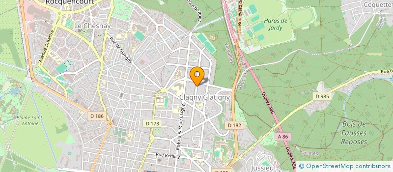 localisation de l'entreprise WENDE CONSULT à VERSAILLES