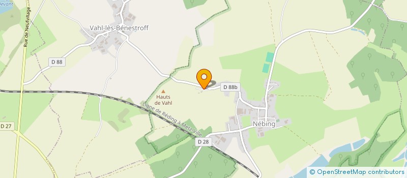 localisation de l'entreprise WENDLING  NEBING