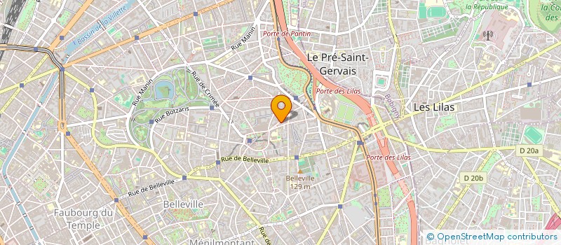 localisation de l'entreprise WENDY  PARIS