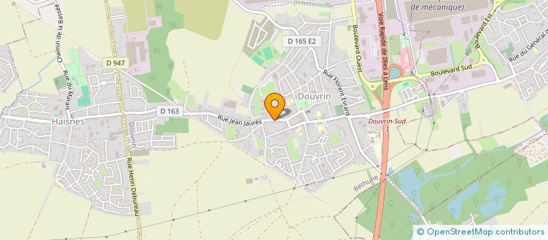 localisation de l'entreprise WENDY  DOUVRIN