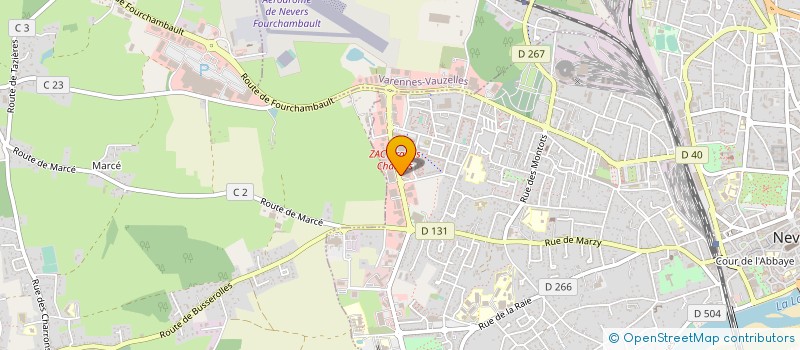 localisation de l'entreprise WENDY à NEVERS