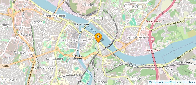 localisation de l'entreprise WENDY B à BAYONNE