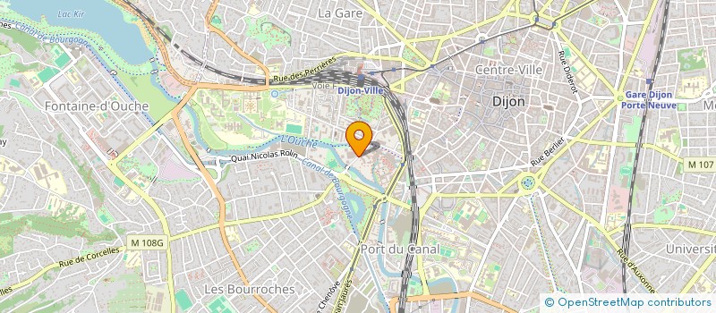 localisation de l'entreprise WENDY COIFFURE  DIJON