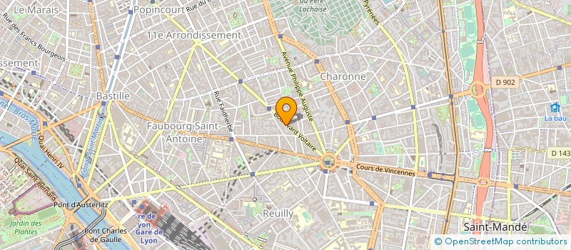 localisation de l'entreprise WENDY PRESSING à PARIS